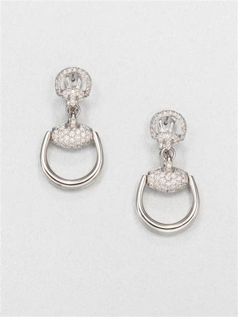 gucci diamond shirt|Gucci diamond earrings for women.